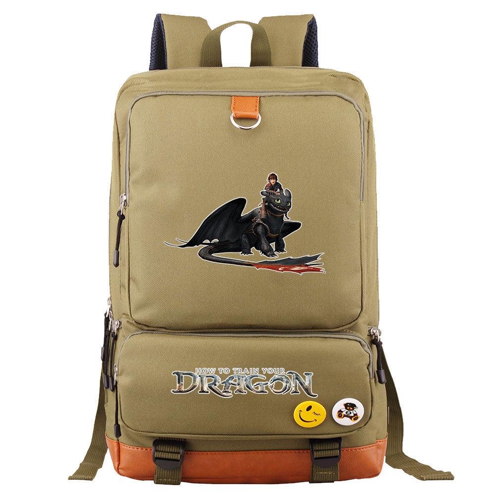 How to Train Your Dragon School Bags Water Proof Notebook Backpacks