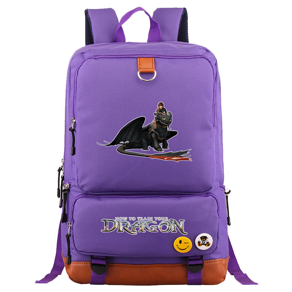 How to Train Your Dragon School Bags Water Proof Notebook Backpacks