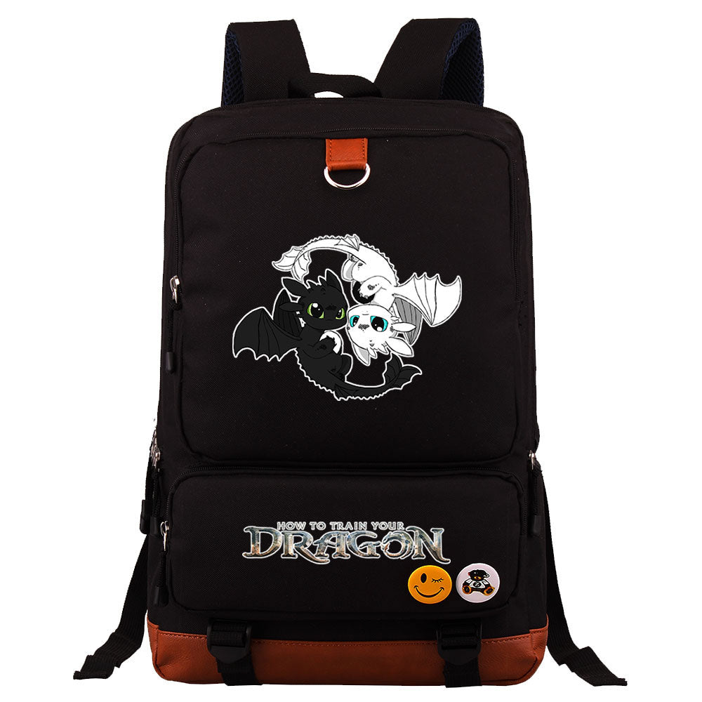 How to Train Your Dragon School Bags Water Proof Notebook Backpacks