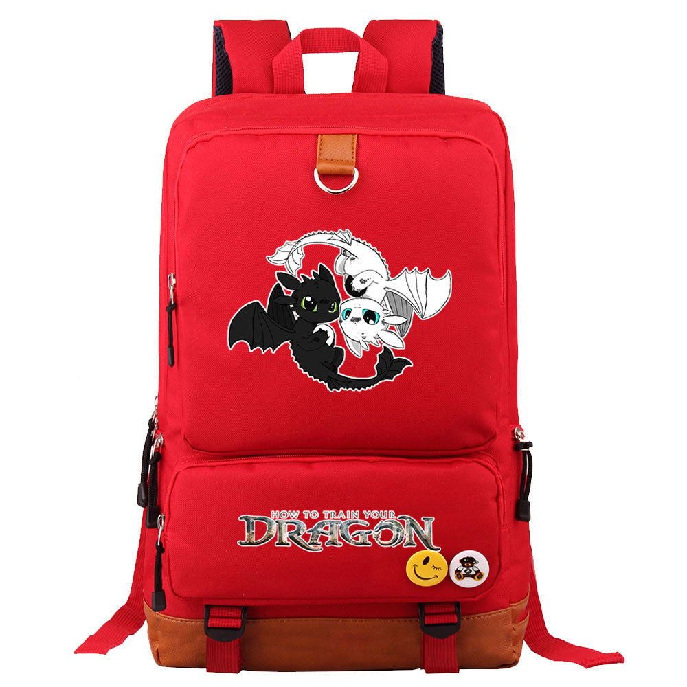 How to Train Your Dragon School Bags Water Proof Notebook Backpacks