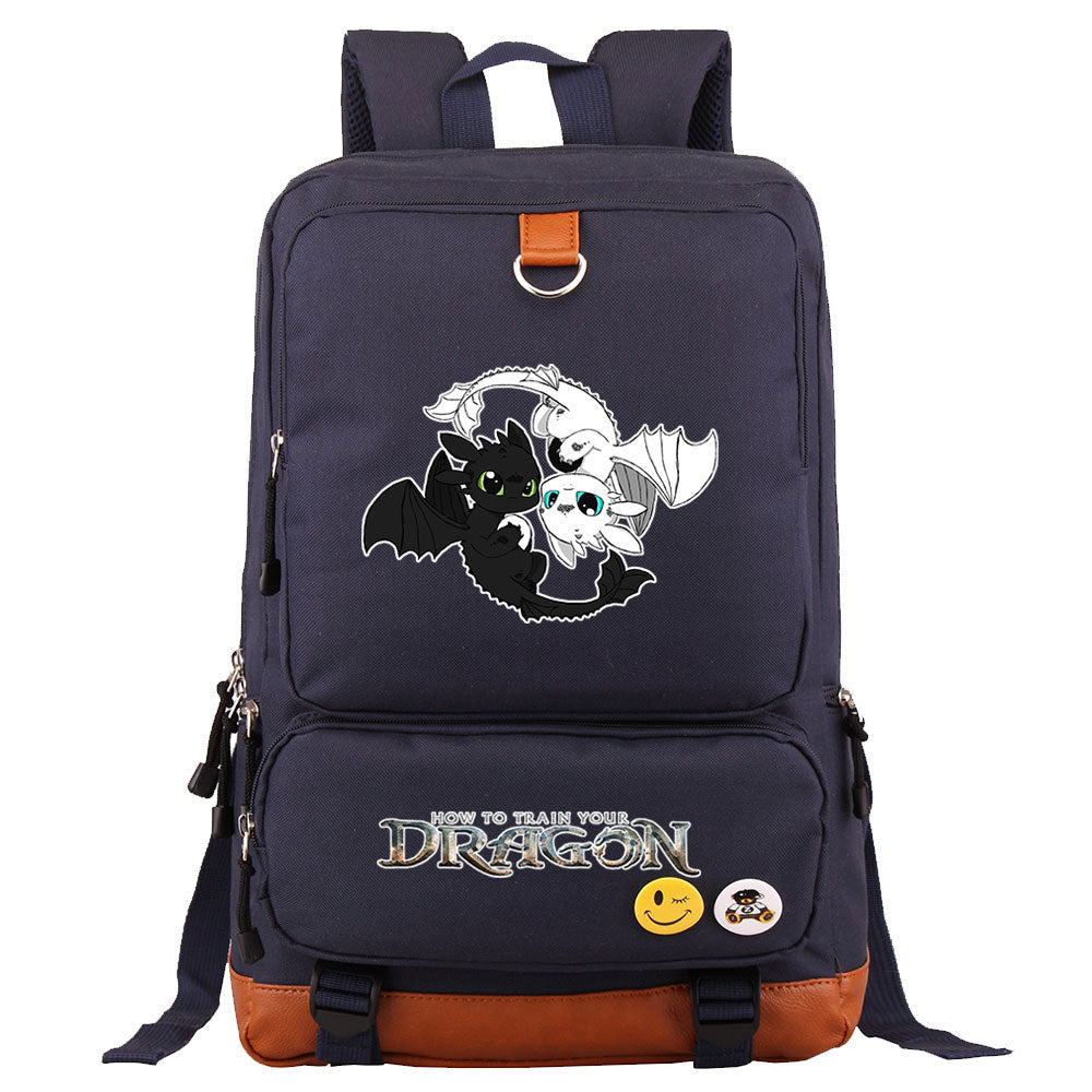 How to Train Your Dragon School Bags Water Proof Notebook Backpacks