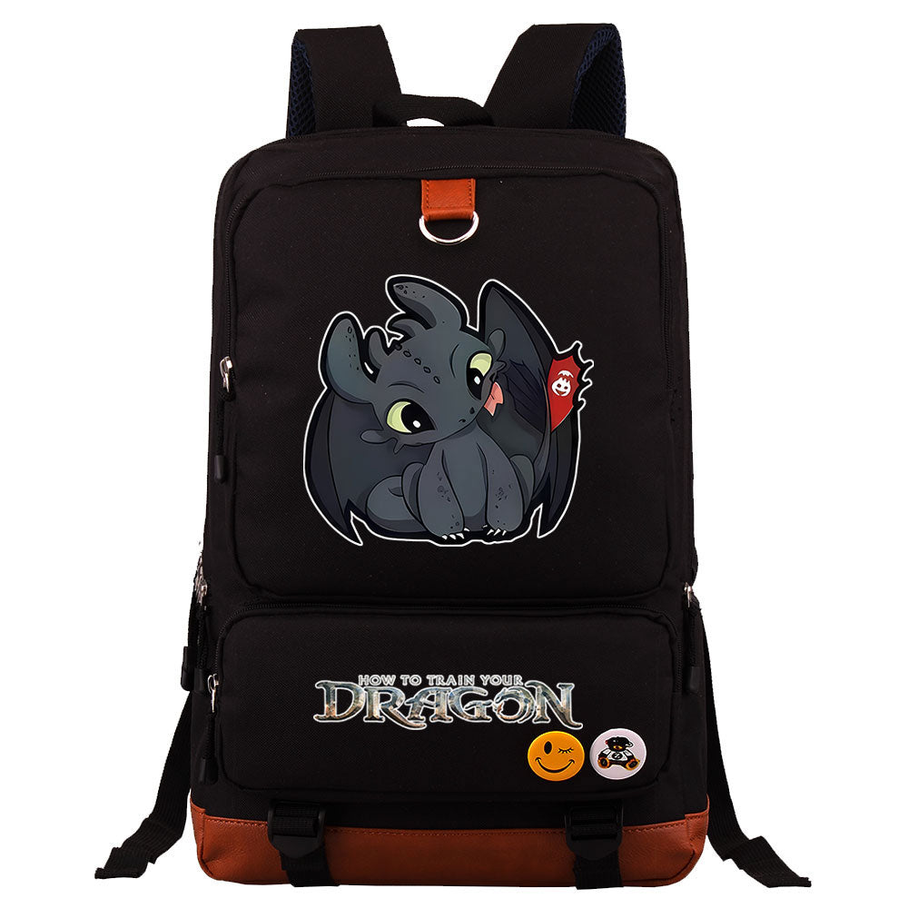 How to Train Your Dragon School Bags Water Proof Notebook Backpacks