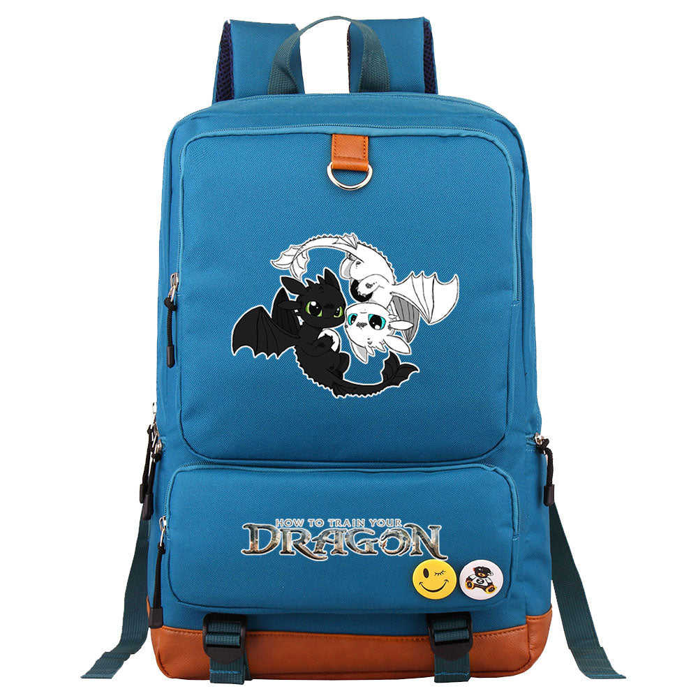 How to Train Your Dragon School Bags Water Proof Notebook Backpacks