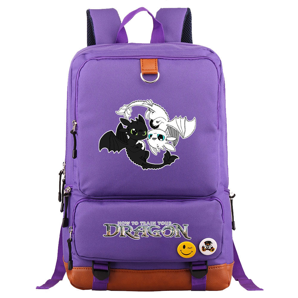 How to Train Your Dragon School Bags Water Proof Notebook Backpacks