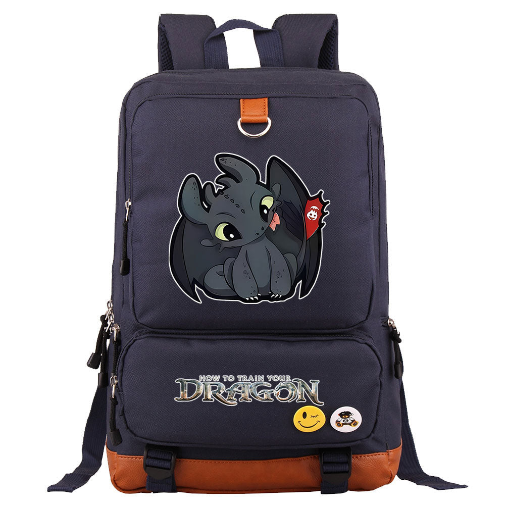 How to Train Your Dragon School Bags Water Proof Notebook Backpacks
