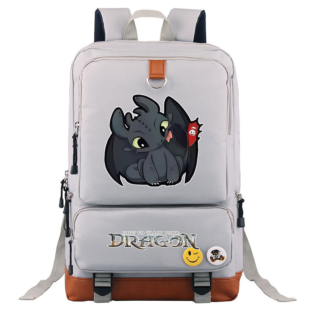 How to Train Your Dragon School Bags Water Proof Notebook Backpacks