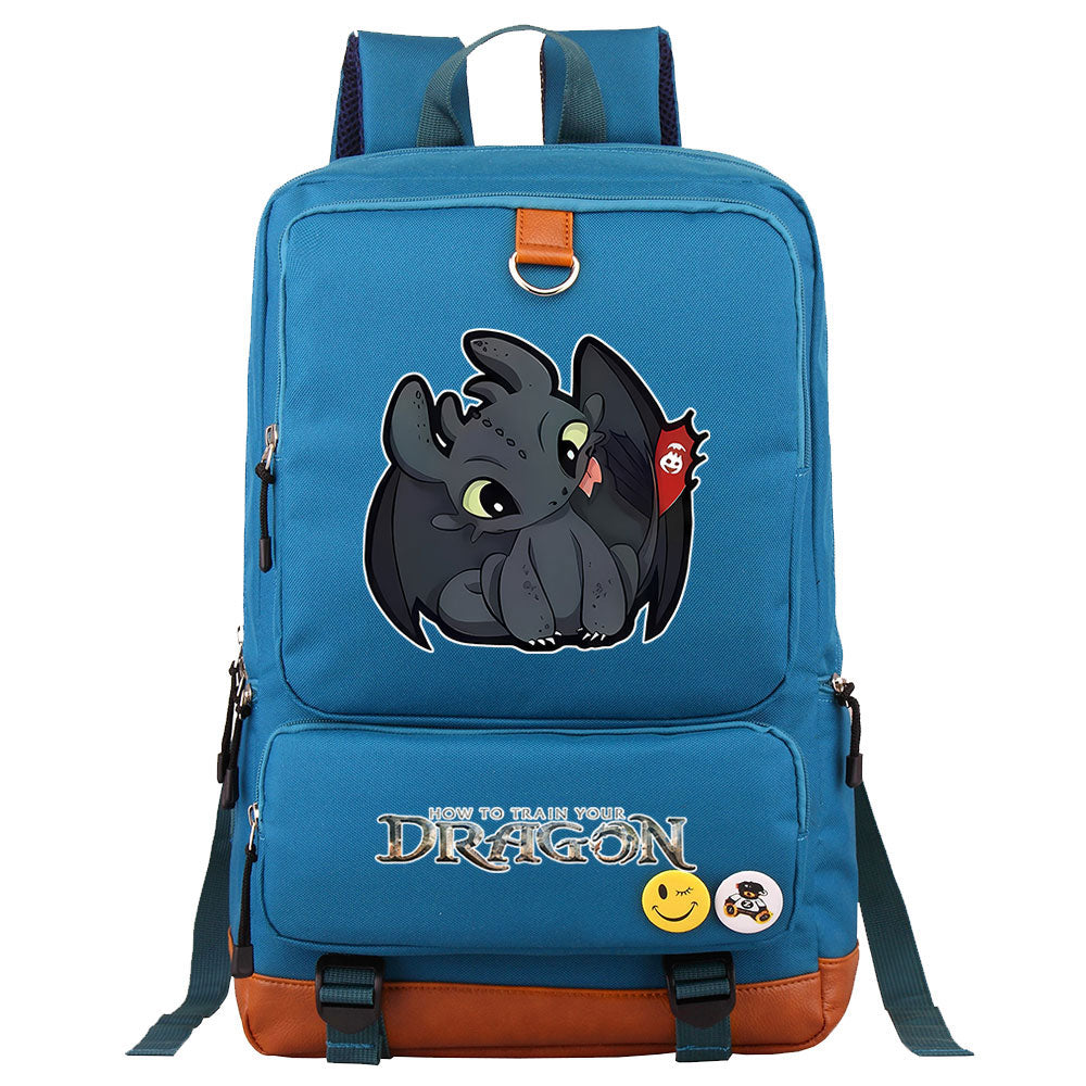 How to Train Your Dragon School Bags Water Proof Notebook Backpacks