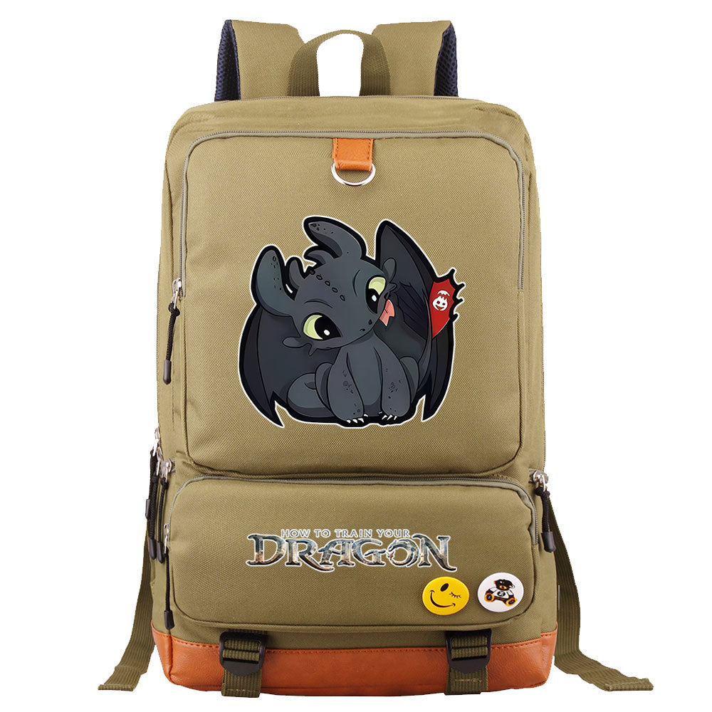 How to Train Your Dragon School Bags Water Proof Notebook Backpacks