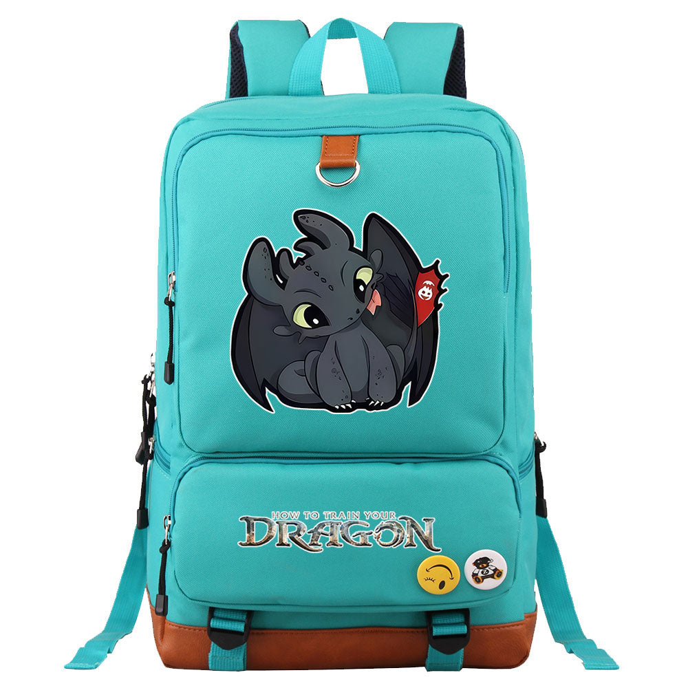 How to Train Your Dragon School Bags Water Proof Notebook Backpacks