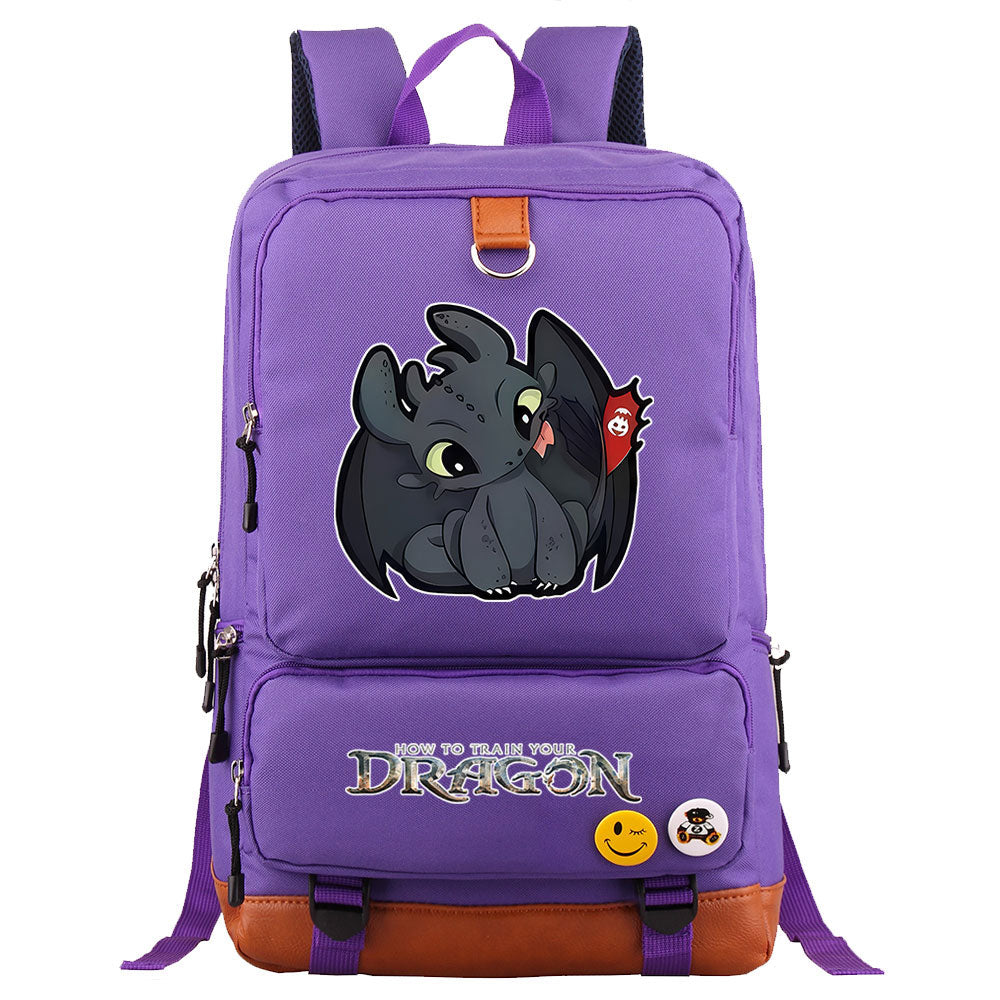How to Train Your Dragon School Bags Water Proof Notebook Backpacks