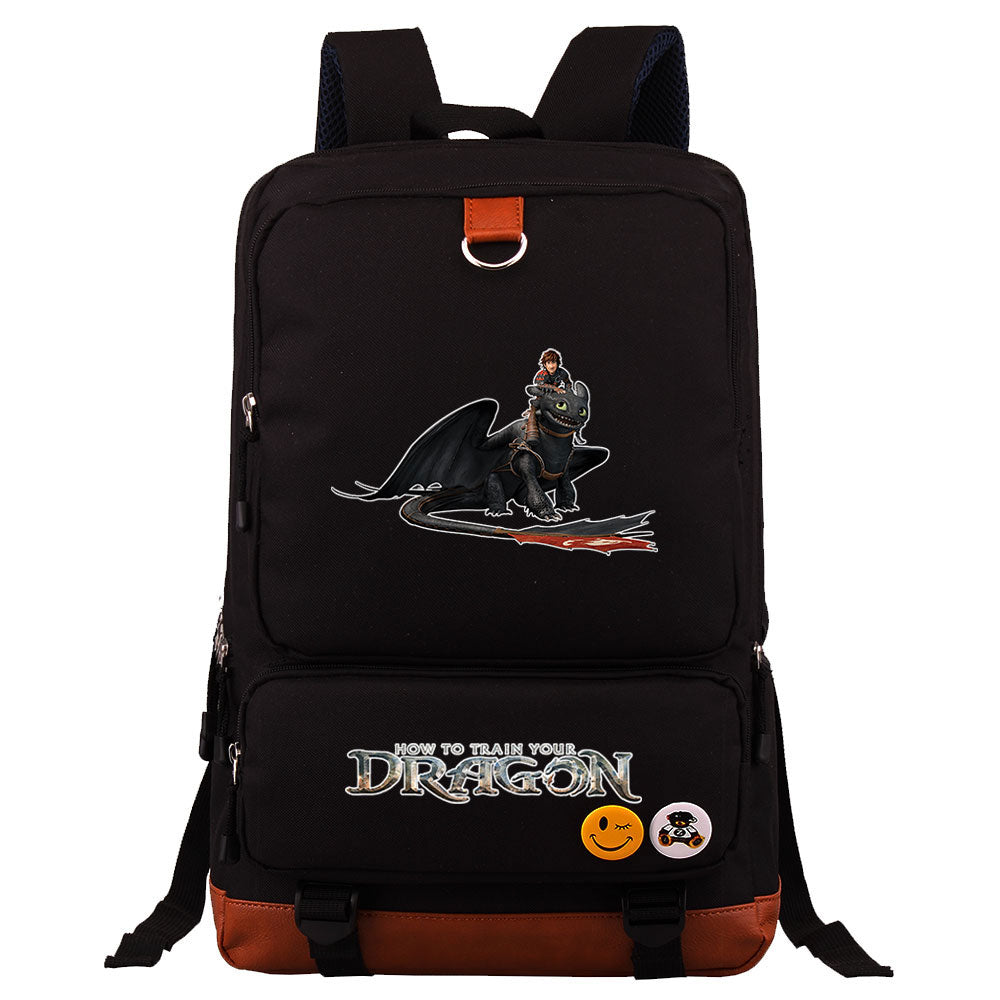 How to Train Your Dragon School Bags Water Proof Notebook Backpacks