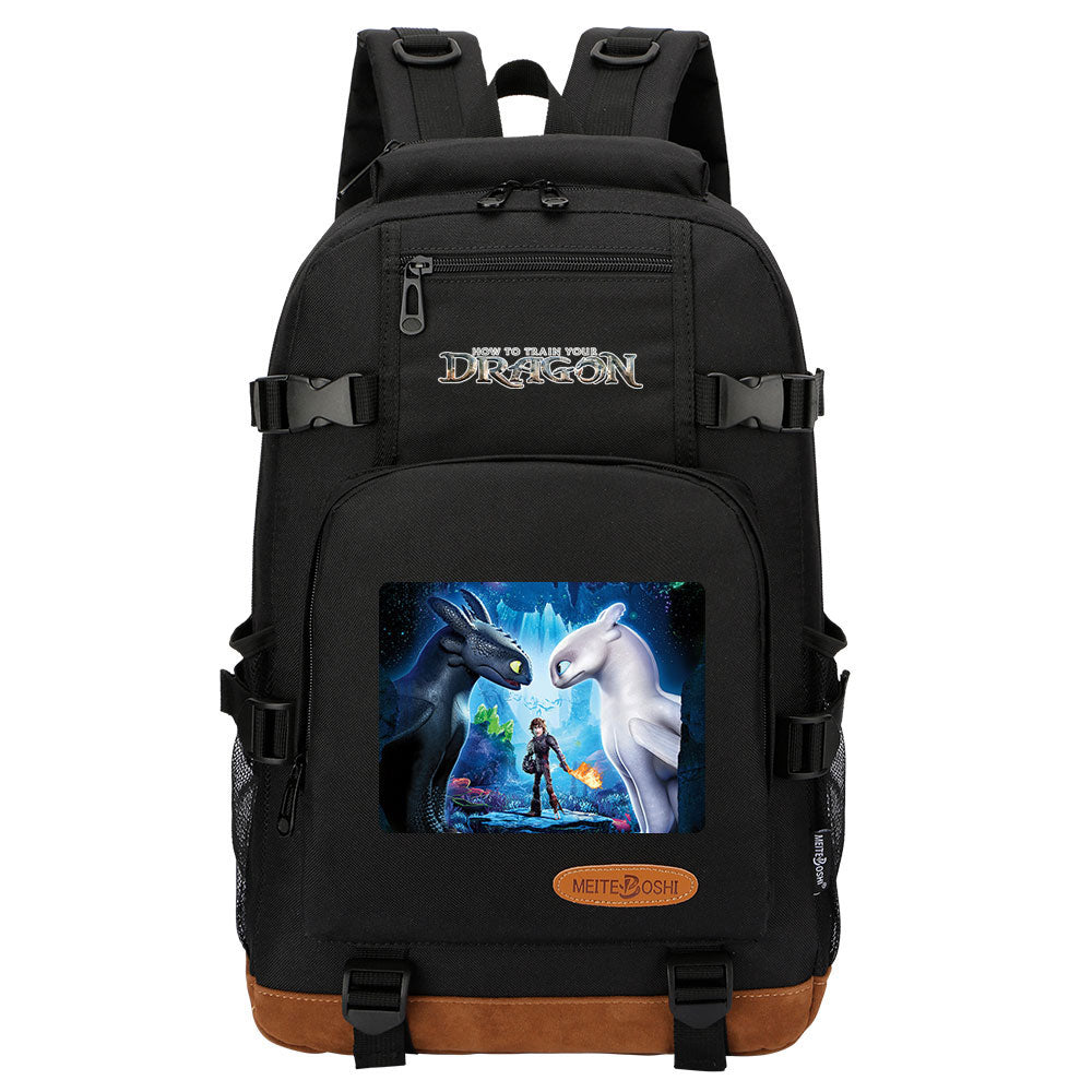 How to Train Your Dragon School Bookbag Travel Backpack Bags