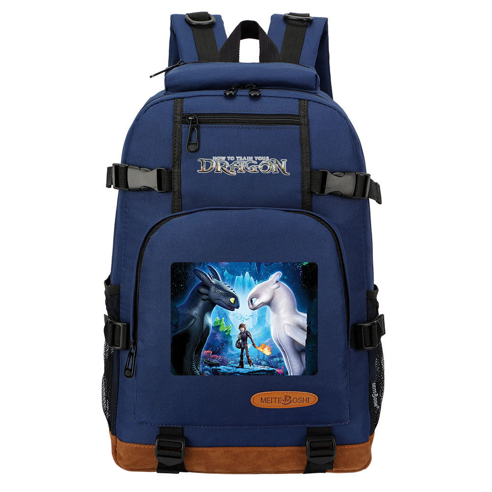 How to Train Your Dragon School Bookbag Travel Backpack Bags