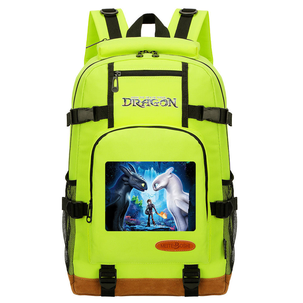 How to Train Your Dragon School Bookbag Travel Backpack Bags