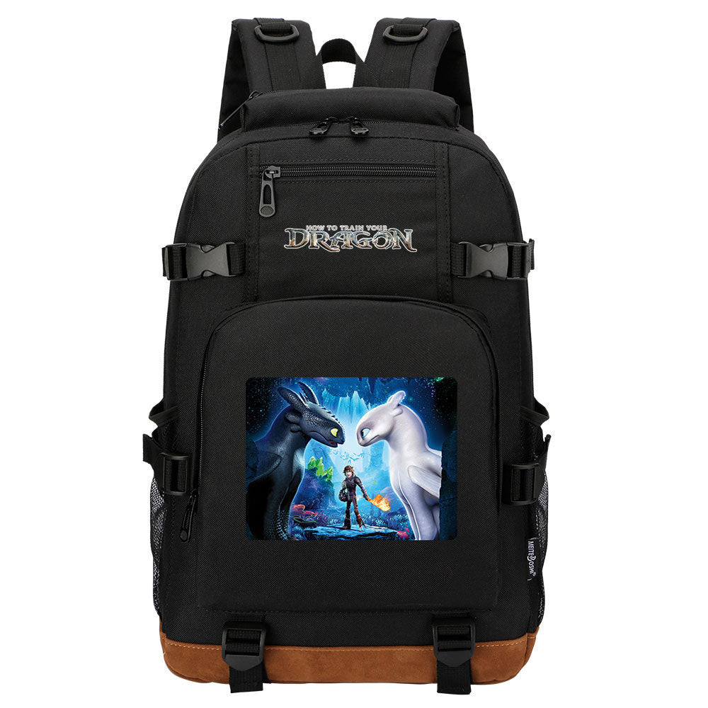 How to Train Your Dragon School Bookbag Travel Backpack Bags