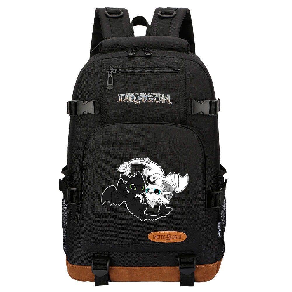 How to Train Your Dragon School Bookbag Travel Backpack Bags