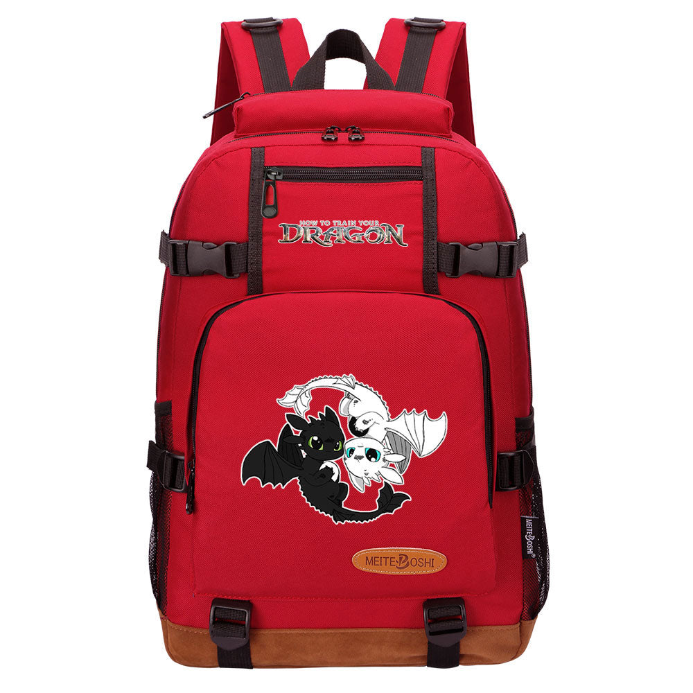 How to Train Your Dragon School Bookbag Travel Backpack Bags