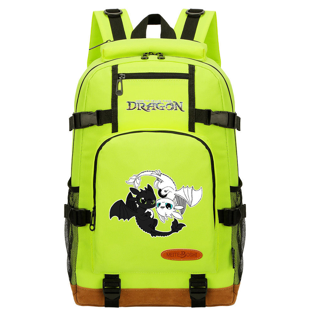 How to Train Your Dragon School Bookbag Travel Backpack Bags