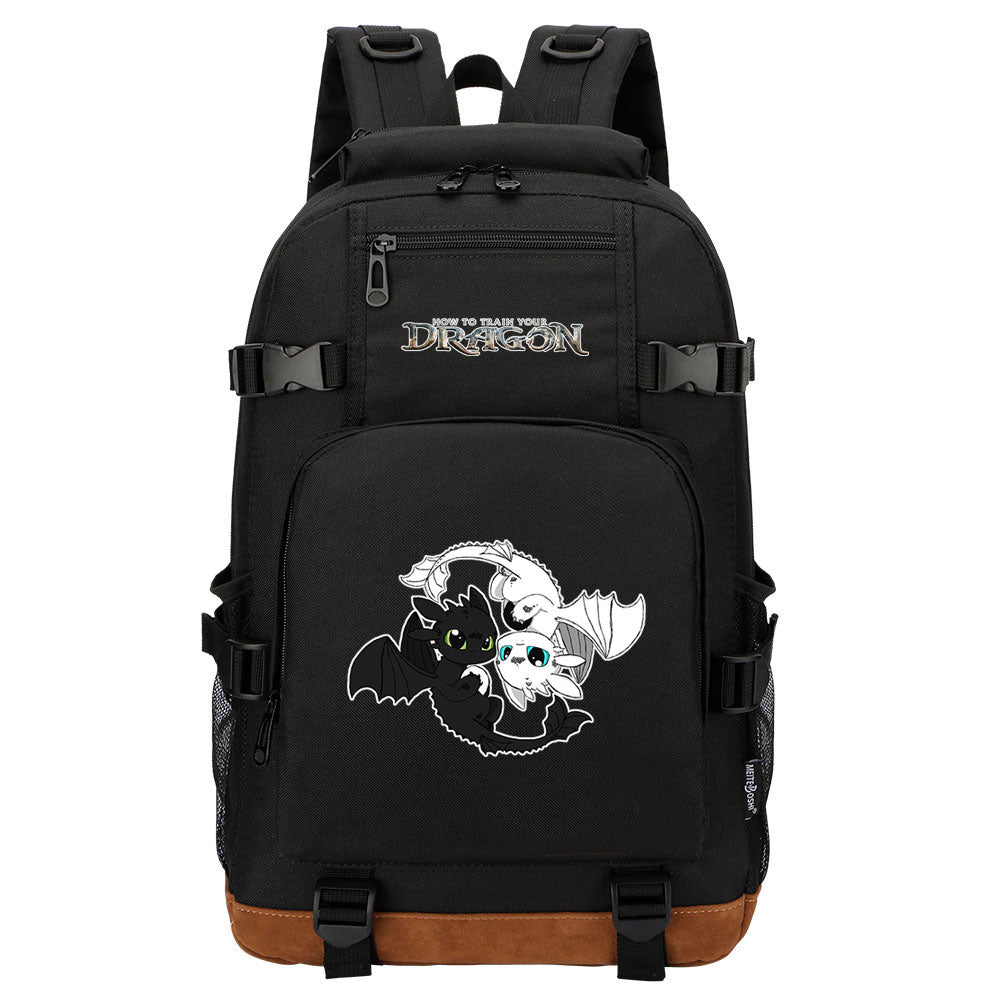 How to Train Your Dragon School Bookbag Travel Backpack Bags
