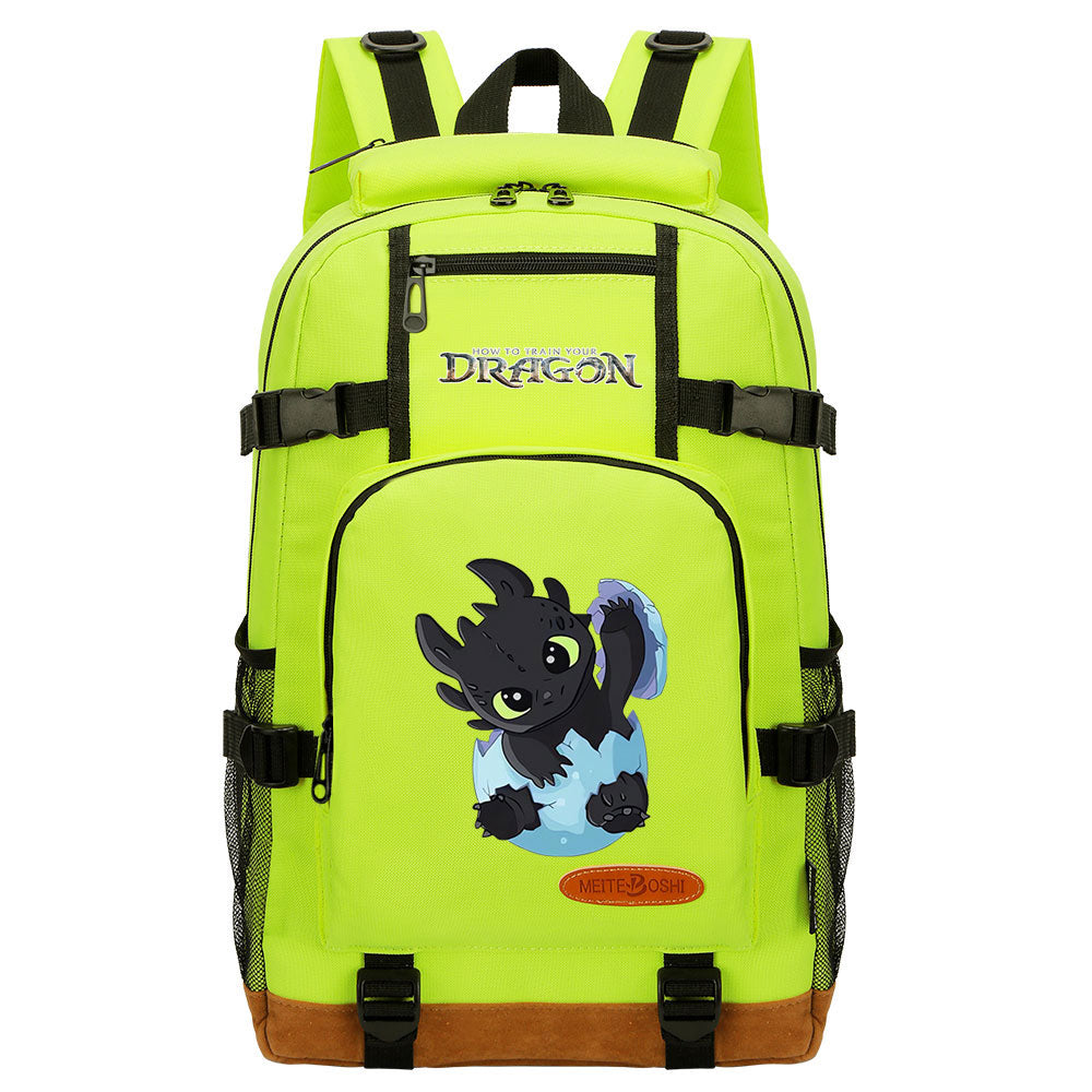 How to Train Your Dragon School Bookbag Travel Backpack Bags