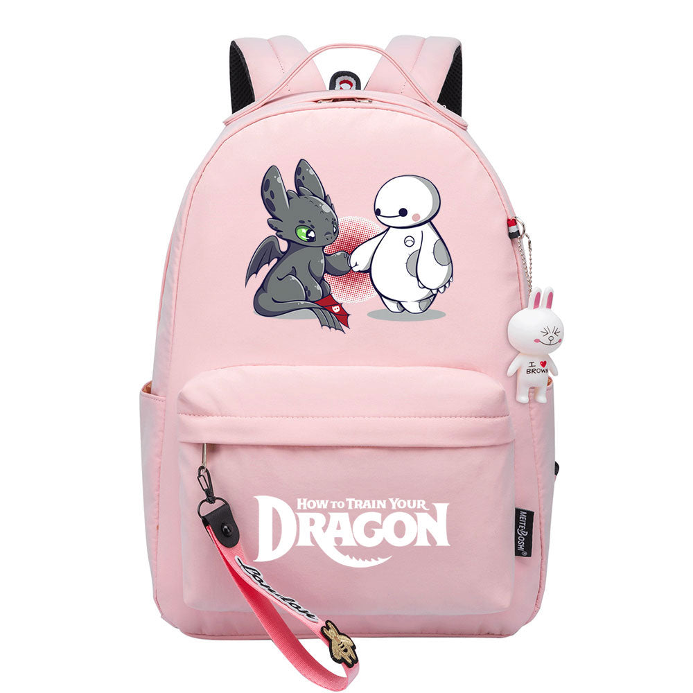 How to Train Your Dragon Cosplay Backpack School Bag Water Proof