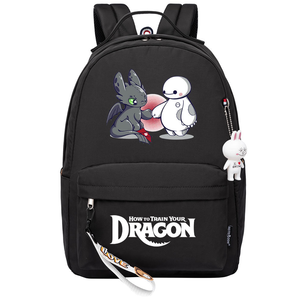 How to Train Your Dragon Cosplay Backpack School Bag Water Proof