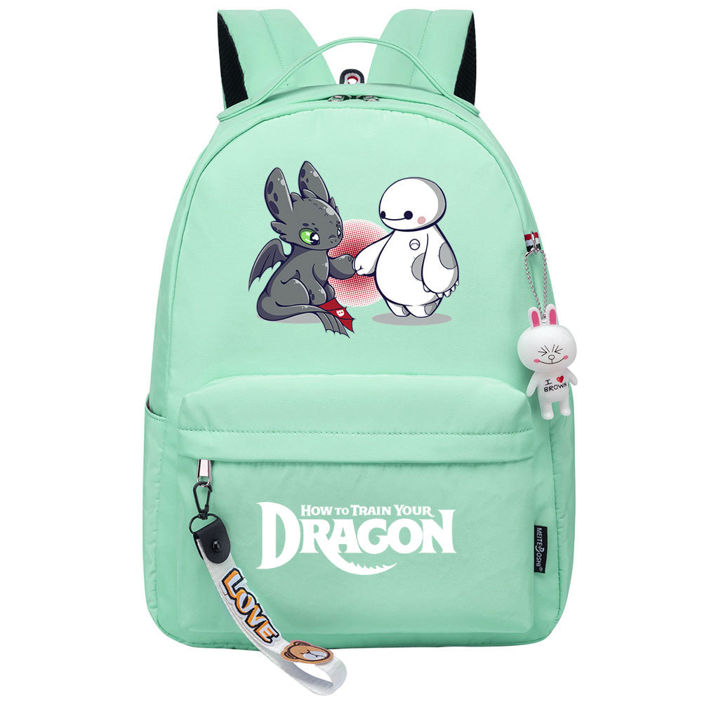 How to Train Your Dragon Cosplay Backpack School Bag Water Proof