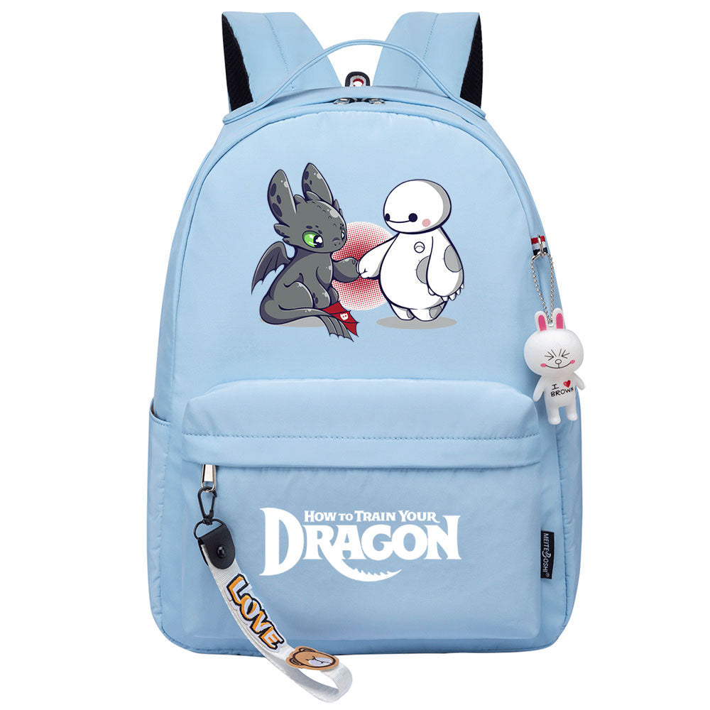 How to Train Your Dragon Cosplay Backpack School Bag Water Proof