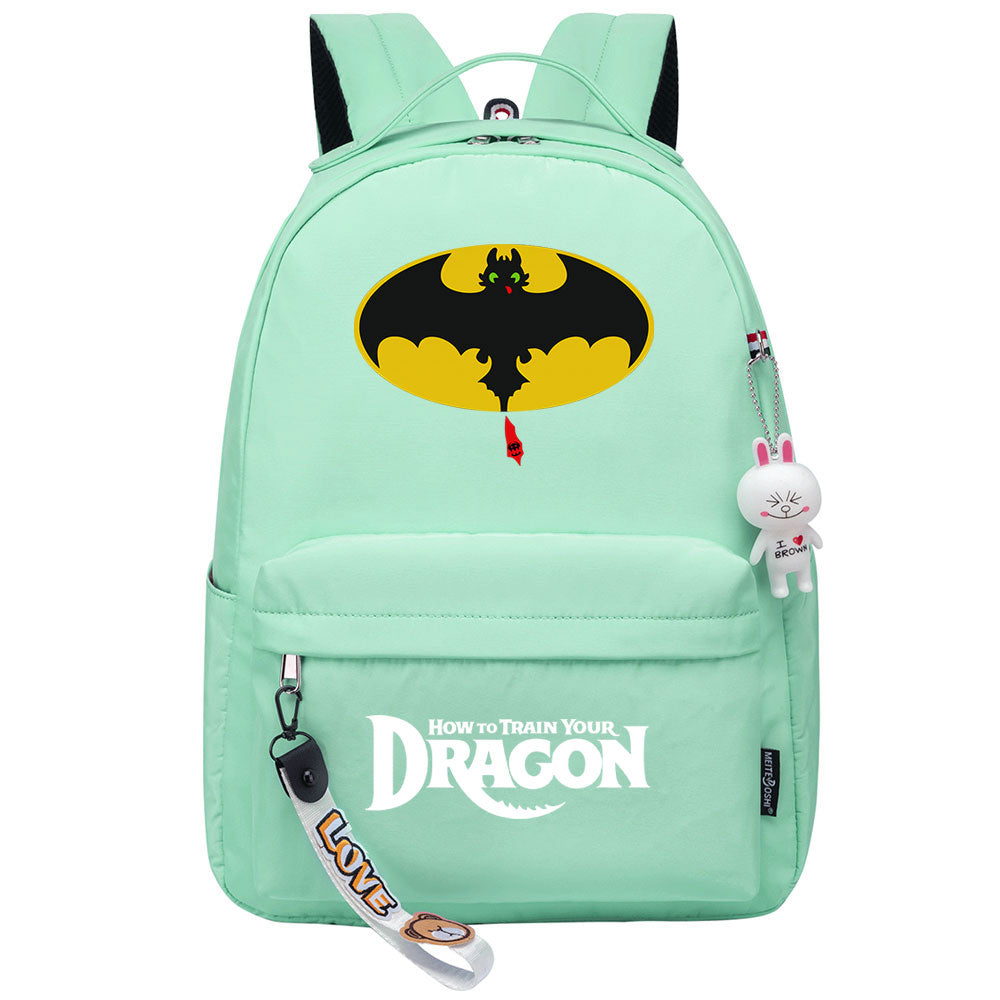 How to Train Your Dragon Cosplay Backpack School Bag Water Proof