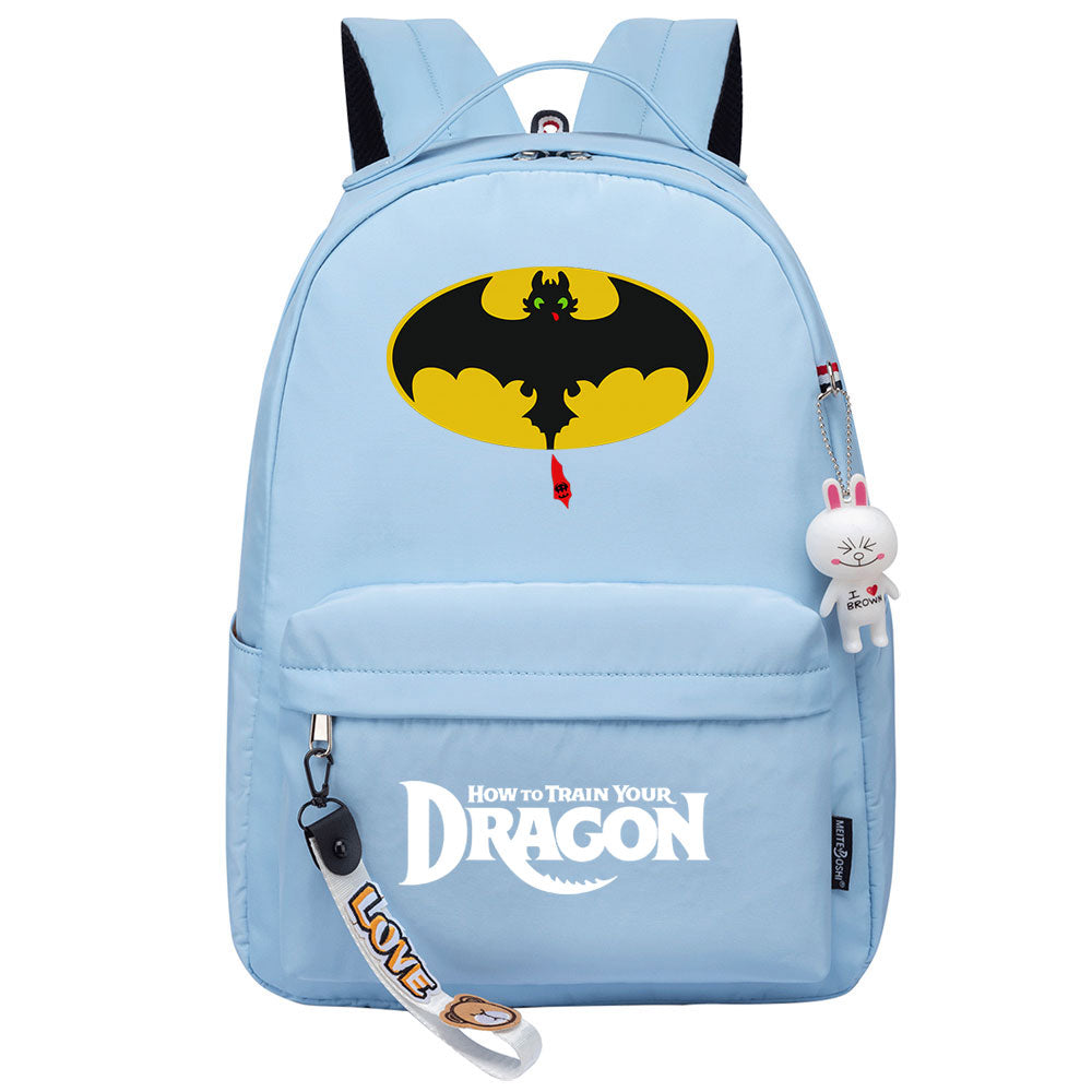 How to Train Your Dragon Cosplay Backpack School Bag Water Proof