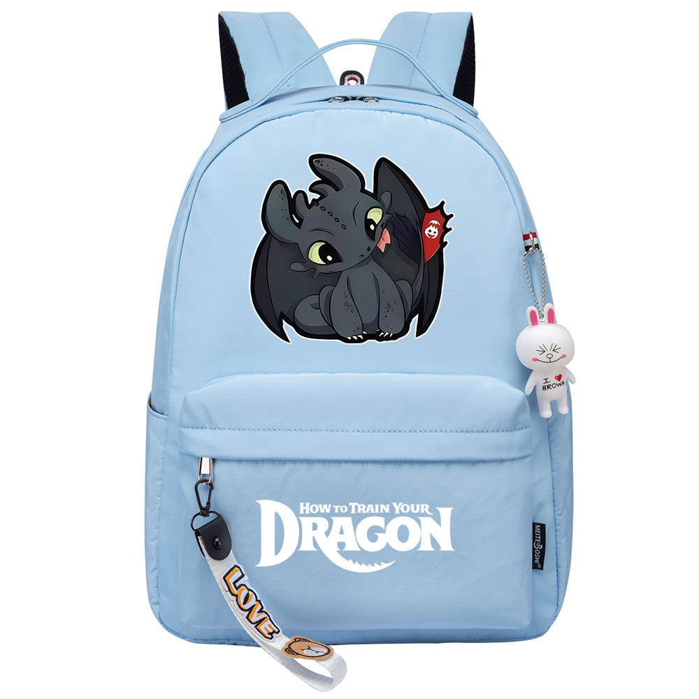 How to Train Your Dragon Cosplay Backpack School Bag Water Proof