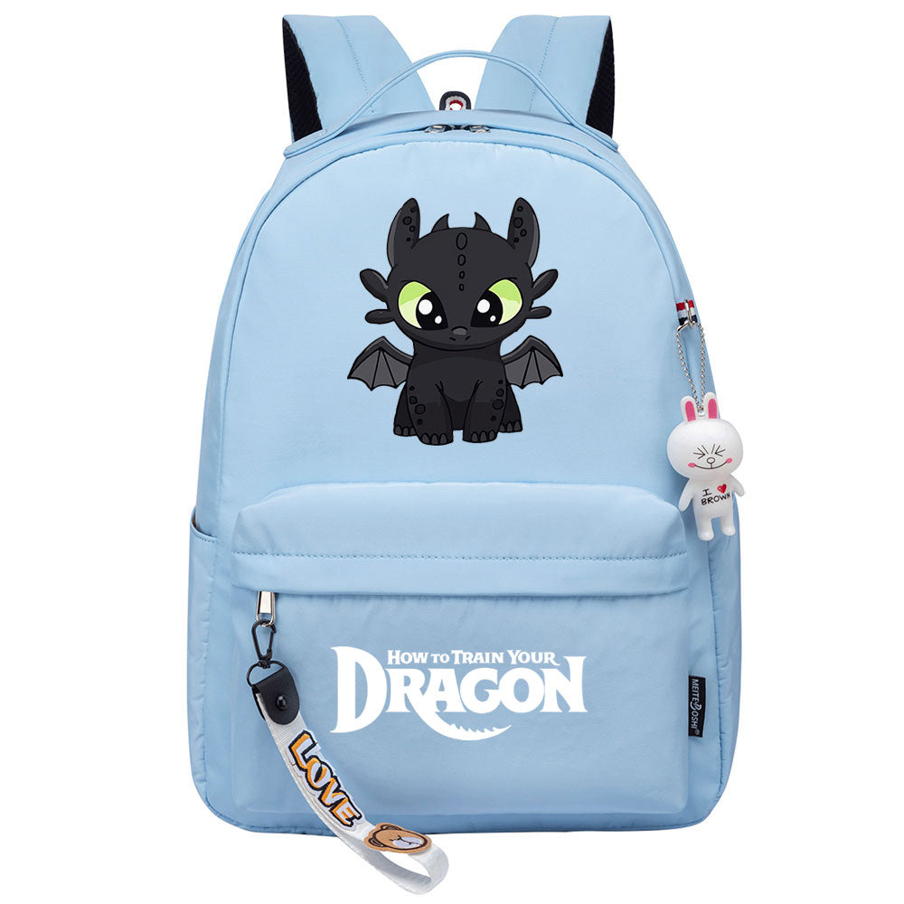 How to Train Your Dragon Cosplay Backpack School Bag Water Proof