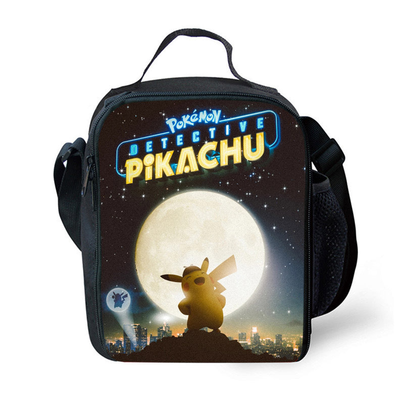 Pokemon Monster Ball Lunch Box Bag Lunch Tote