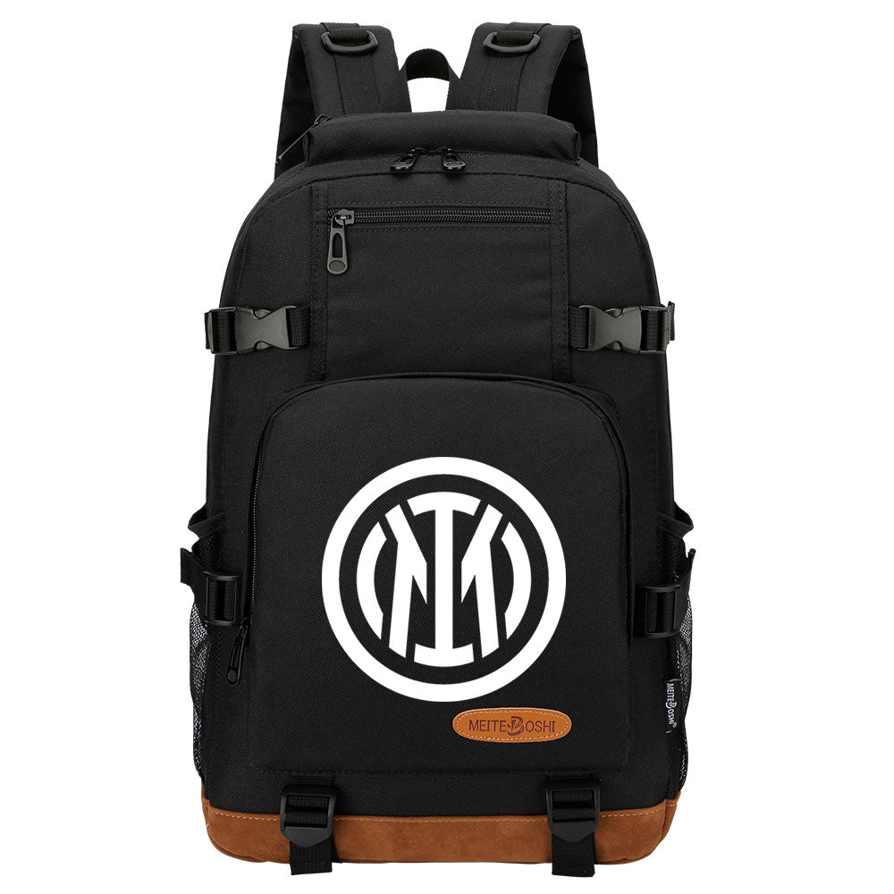 Internazionale Milano City Football Club School Bookbag Travel Backpack Bags