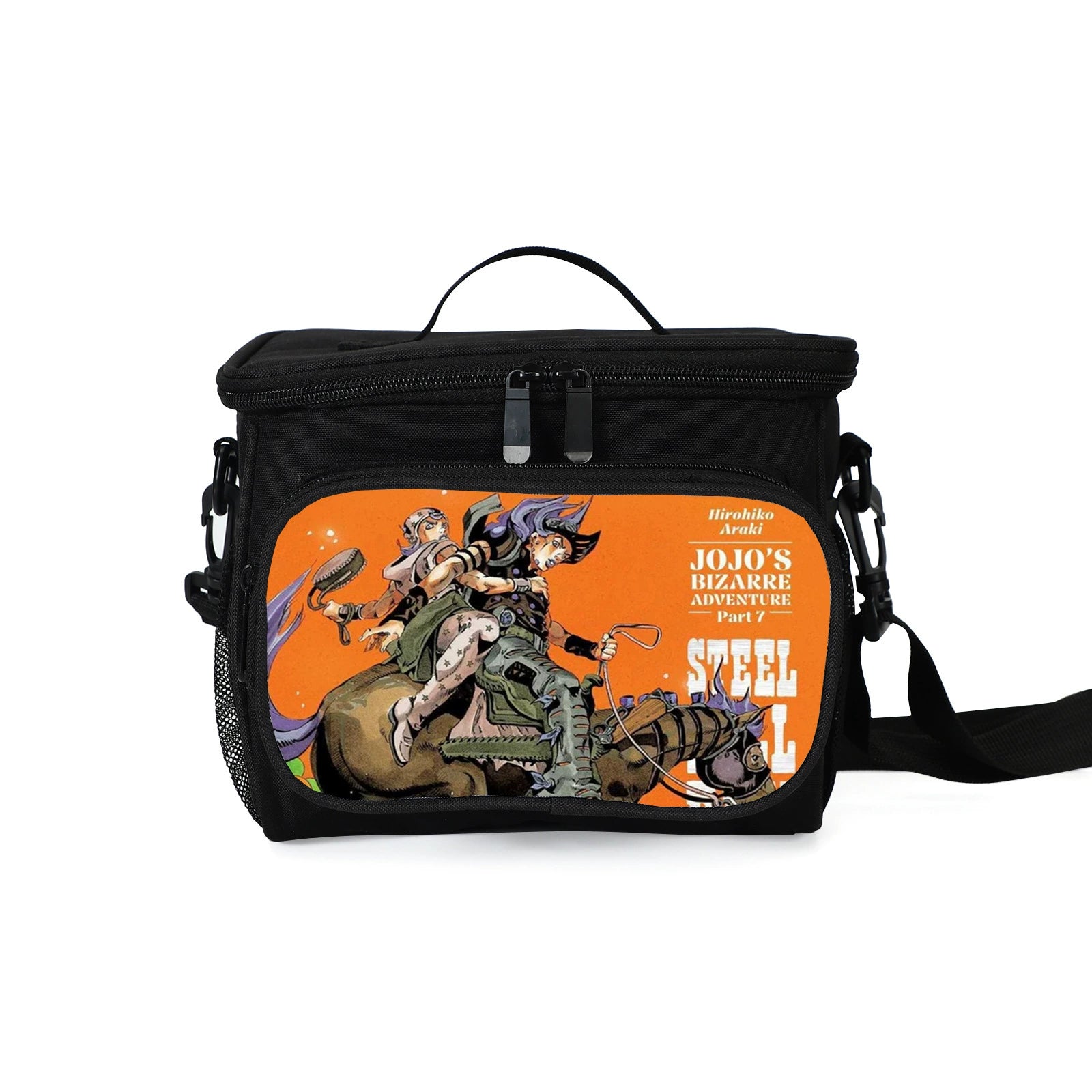 JoJo Bizarre Adventure Portable Lunch Box School Tote Storage Picnic Bag