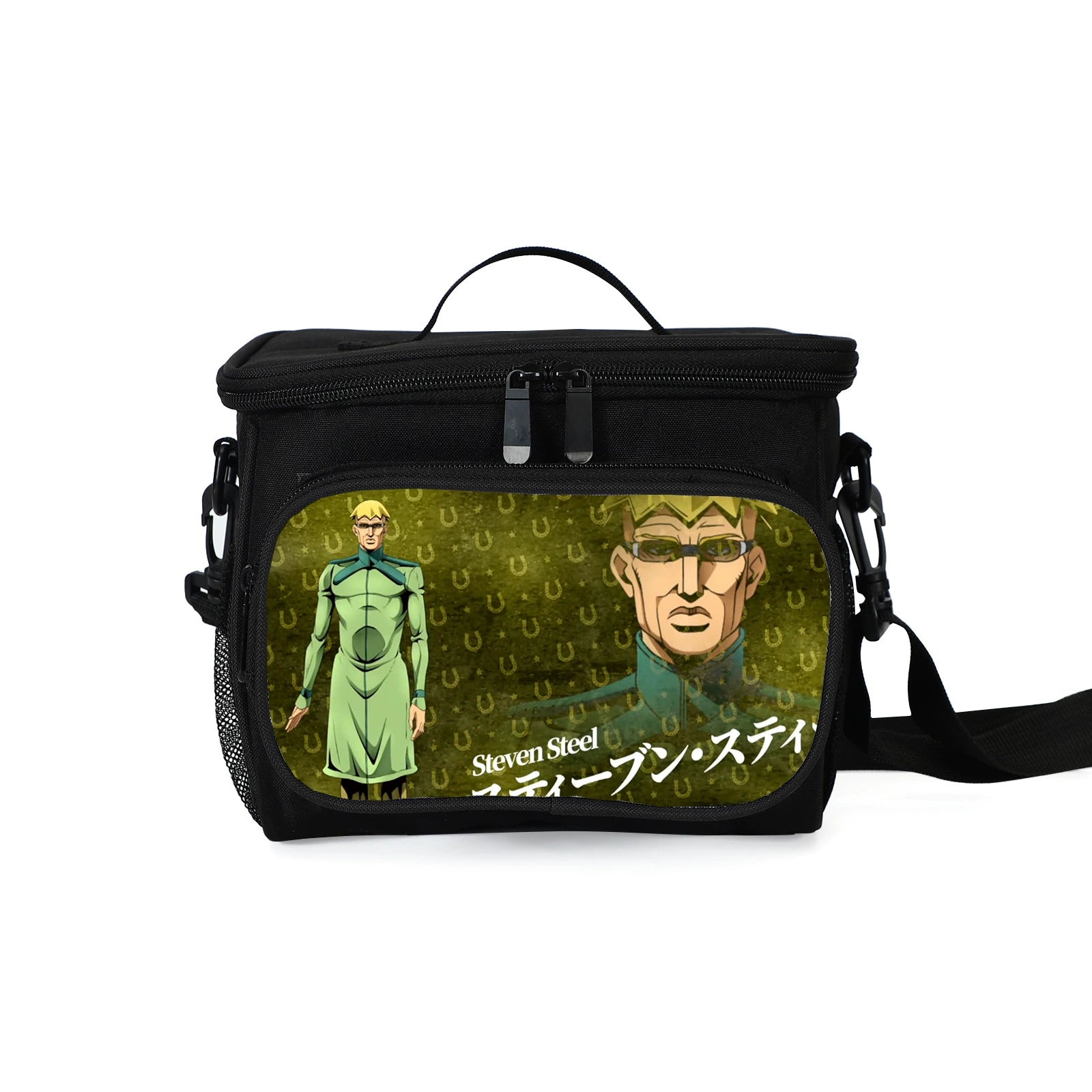 JoJo Bizarre Adventure Portable Lunch Box School Tote Storage Picnic Bag