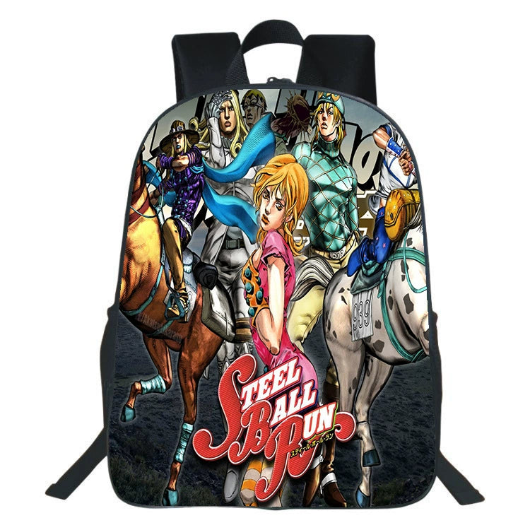 JoJo Bizarre Adventure Backpack School Sports Bag