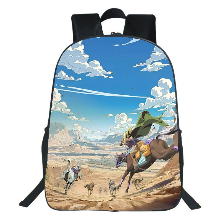 JoJo Bizarre Adventure Backpack School Sports Bag