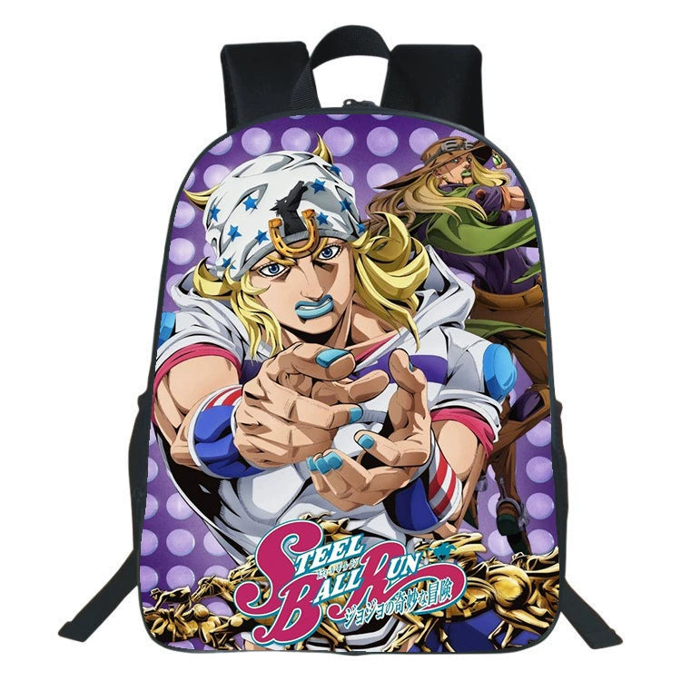 JoJo Bizarre Adventure Backpack School Sports Bag