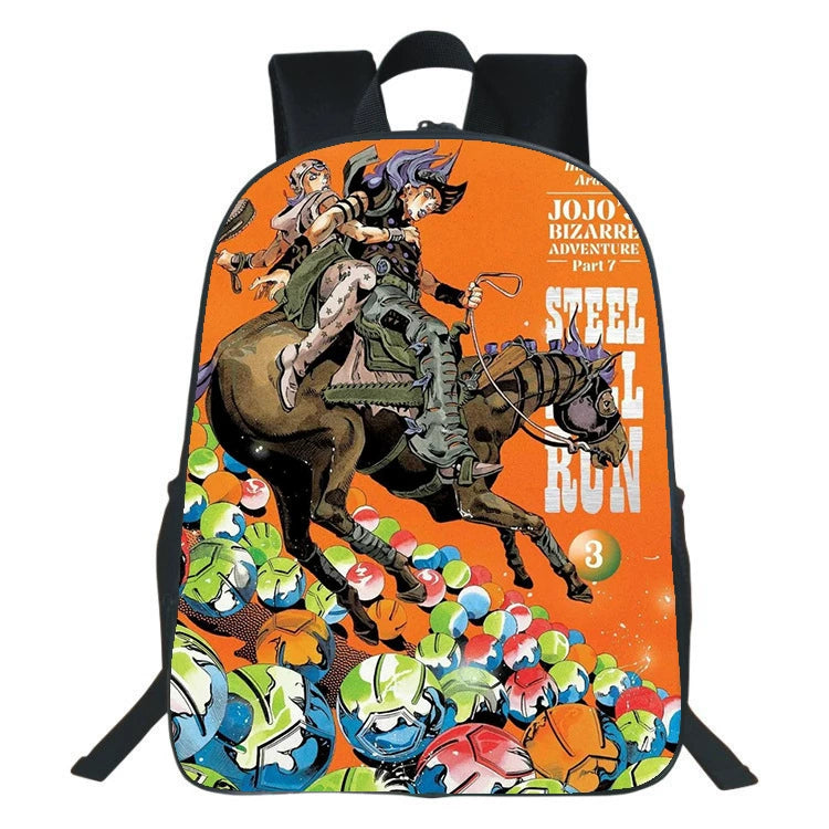 JoJo Bizarre Adventure Backpack School Sports Bag