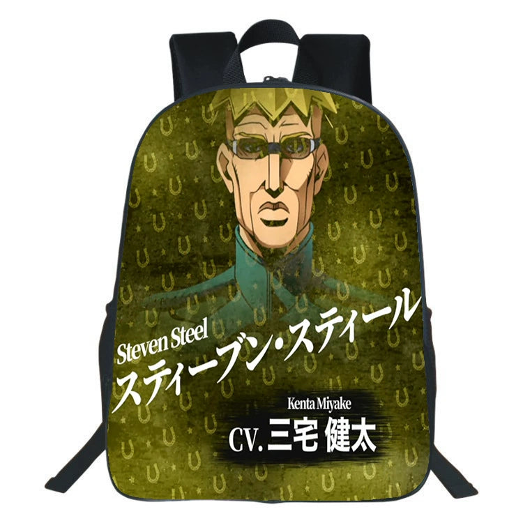 JoJo Bizarre Adventure Backpack School Sports Bag