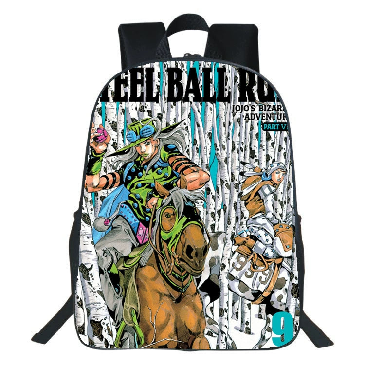 JoJo Bizarre Adventure Backpack School Sports Bag