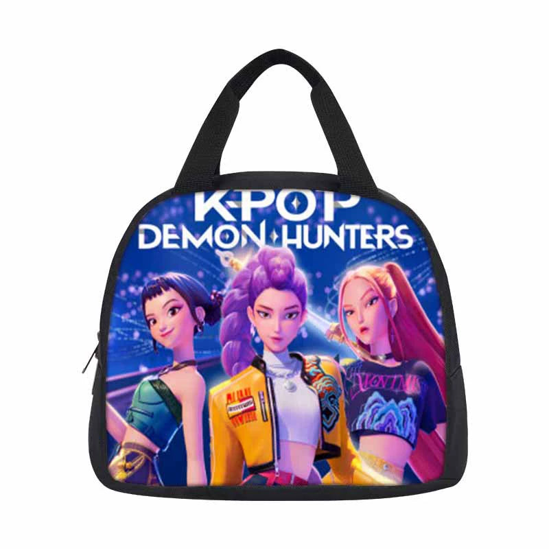 KPop Demon Hunters Lunch Box Bag Lunch Tote For Kids