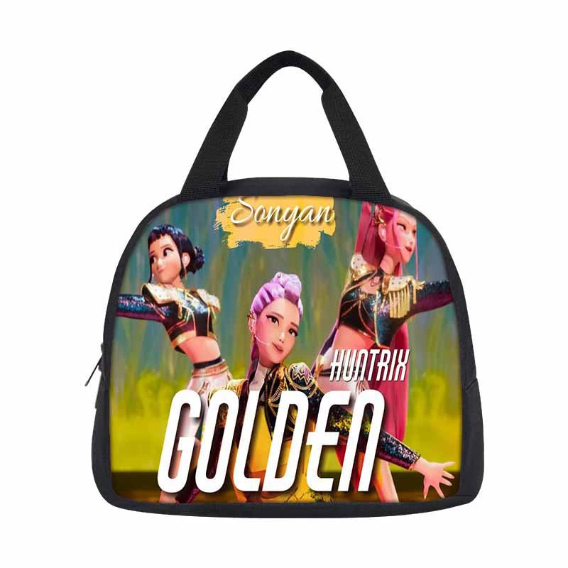 KPop Demon Hunters Lunch Box Bag Lunch Tote For Kids
