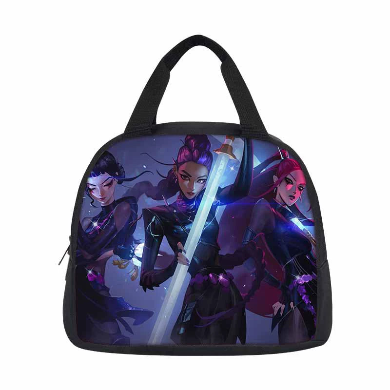 KPop Demon Hunters Lunch Box Bag Lunch Tote For Kids