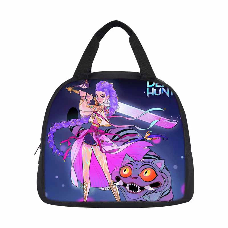 KPop Demon Hunters Lunch Box Bag Lunch Tote For Kids