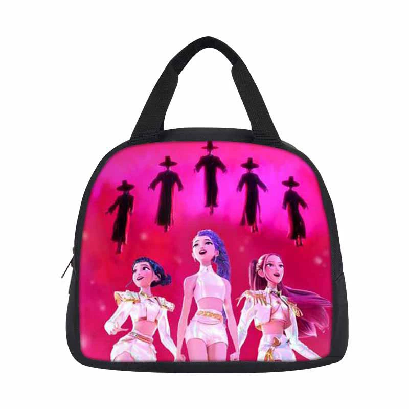 KPop Demon Hunters Lunch Box Bag Lunch Tote For Kids