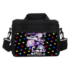 KPop Demon Hunters Portable Lunch Box School Tote Storage Picnic Bag