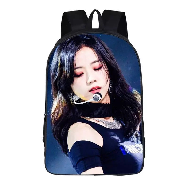 Kpop Blackpink Backpack School Sports Bag