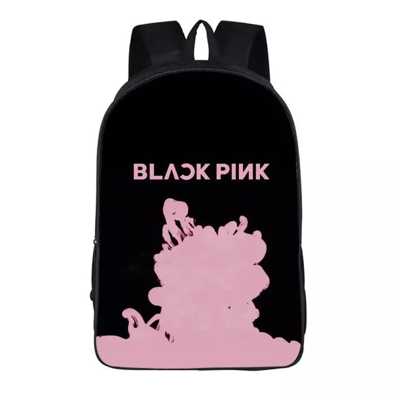 Kpop Blackpink Backpack School Sports Bag